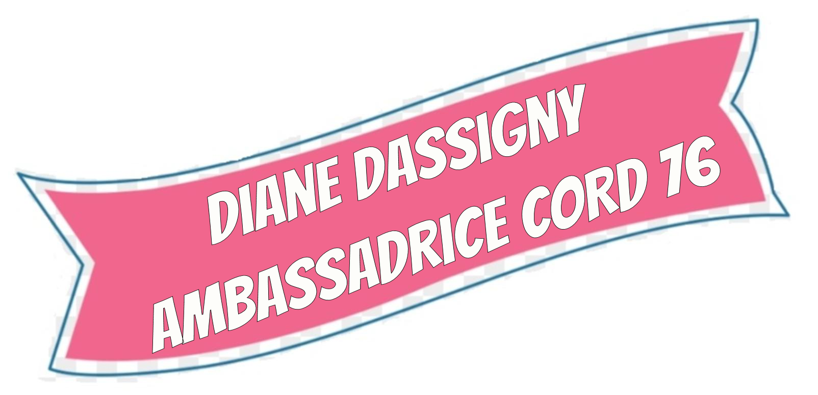 Diane dassigny logo ambassadrice grand logo rose