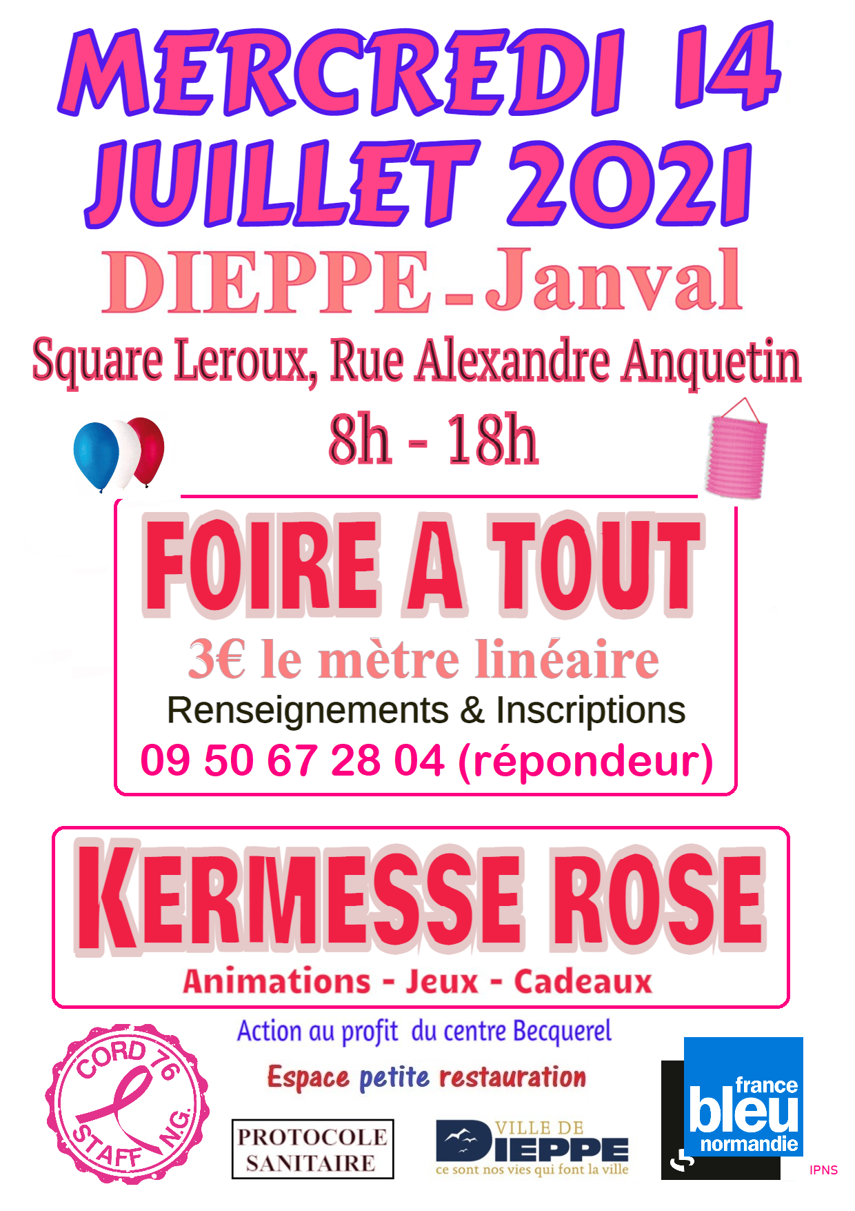 Affiche 14 juillet valide mt