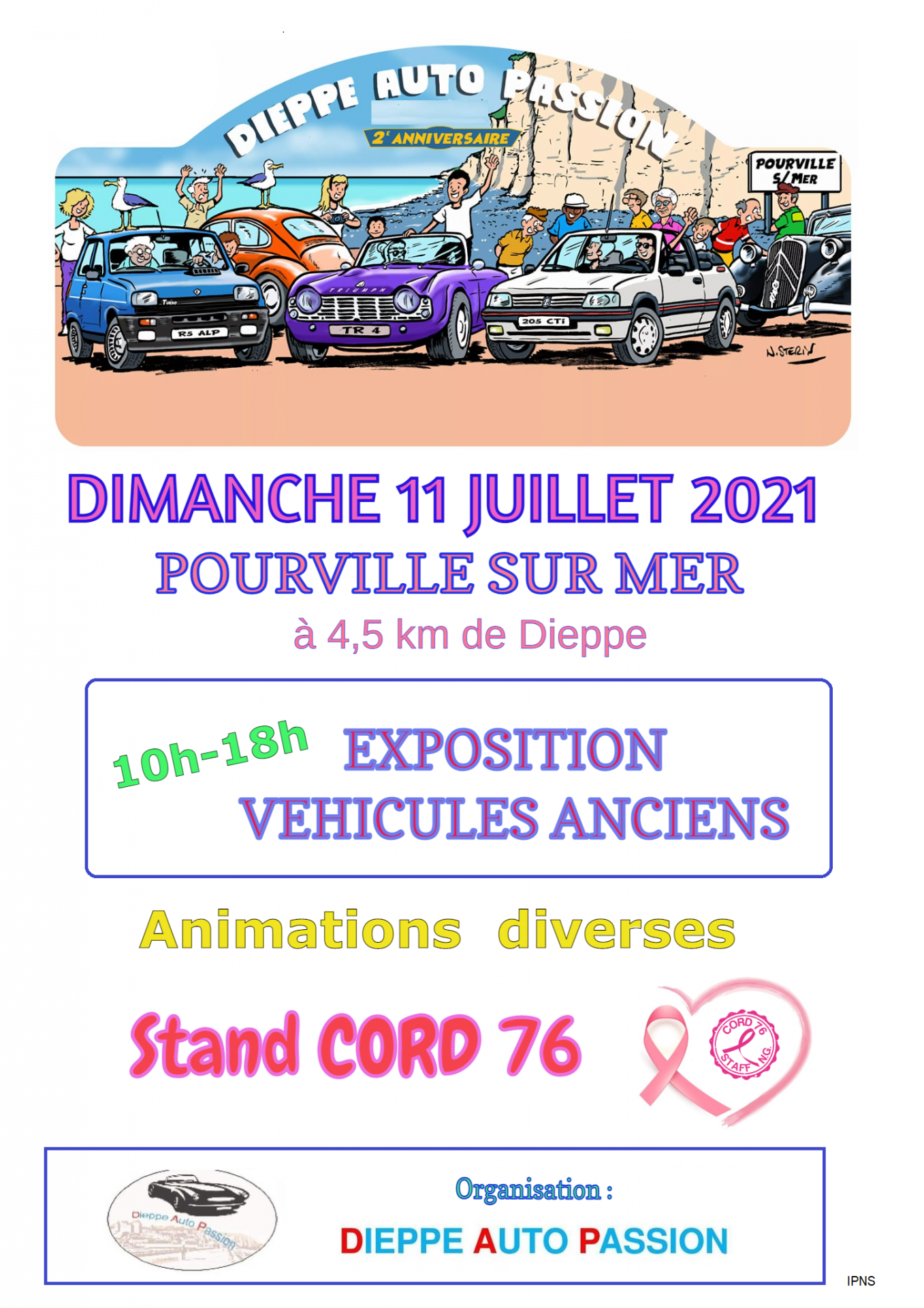 Affiche pourville 11 juillet 2021