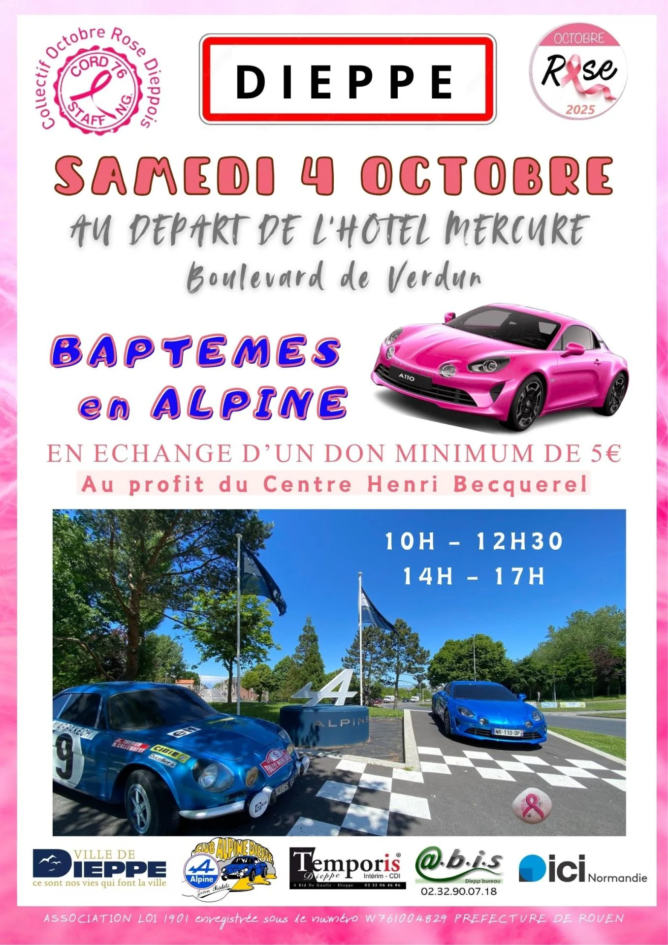 Affiches we rose 2025 alpine marche