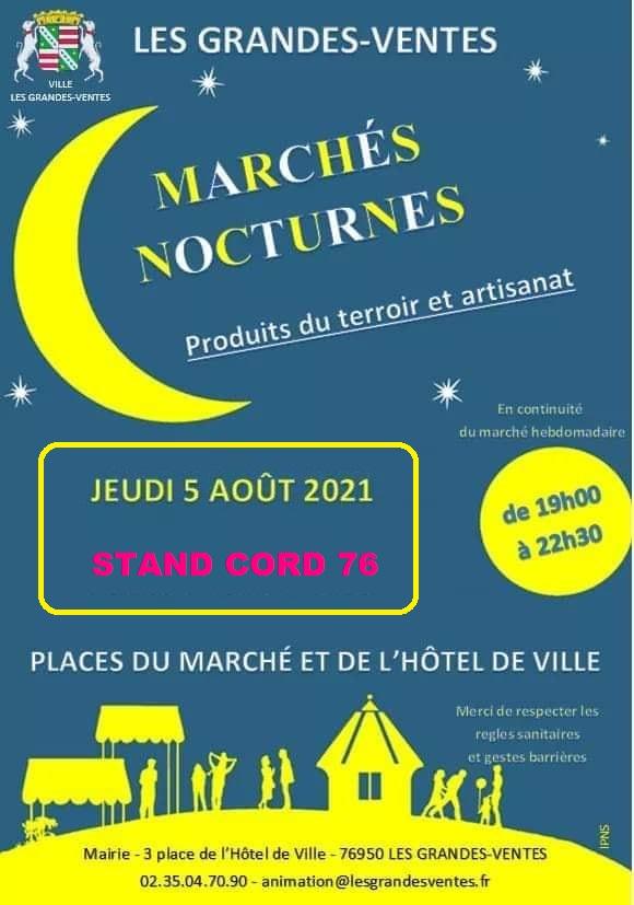 Marche nocturne grandes ventes 5 aout 2022